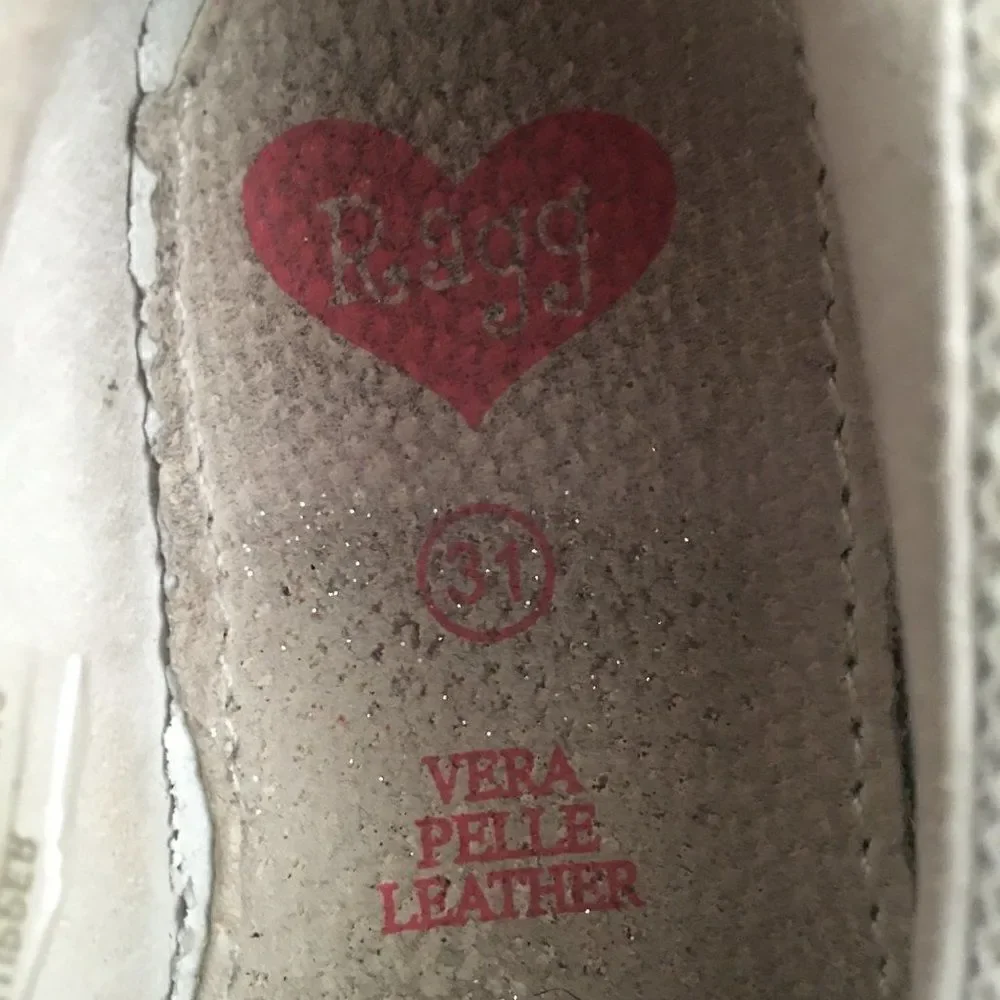 Ragg beaded girl shoes